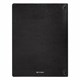Тетрадь на кольцах БОЛЬШАЯ А4 (240х310 мм), 120 л., под кожу, BRAUBERG VISTA, Black, 404512 404512