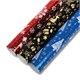 Бумага упаковочная подарочная С ЭФФЕКТАМИ новогодняя НАБОР 3 шт., "Xmas Pattern" 70х100 см, ЗОЛОТАЯ СКАЗКА, 591935 591935 - фото 352881