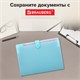Папка-органайзер на кнопке 12 отделений, BRAUBERG "Extra", А4, голубая с розовым, 271932 271932