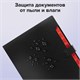 Папка-органайзер на кнопке 12 отделений, BRAUBERG "Extra", А4, черная с красным, 271934 271934