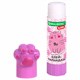 Клей-карандаш "Лапки" Cat Paw, 9 г, фигурный колпачок, 3 шт. на блистере, BRAUBERG KIDS, 271982 271982