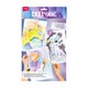 Набор для рисования, Скетчинг 18х24 см, АССОРТИ, 3 картинки, краски, кисть, палитра, LORI 665847