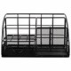 Органайзер для косметики и мелочей металлический 5 секций, MONTE VITA (МОНТЕ ВИТА), 140х220х127 мм, чёрный, 272478 272478