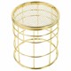 Органайзер стаканчик для косметики и мелочей MONTE VITA (МОНТЕ ВИТА), металлический, 100х90 мм, золото, 272486 272486