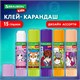 Клей-карандаш "Anime" 15 г, BRAUBERG KIDS, ассорти, 272472 272472