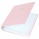 Тетрадь на кольцах А5 175х215 мм, 120 л., твердый картон, матовая ламинация, клетка, BRAUBERG "Minimal pink", 404998 404998