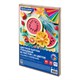 Картон цветной А4 МЕЛОВАННЫЙ, 80 листов, 20 цветов, в коробке, BRAUBERG, 200х290 мм, "Фруктовый микс", 116418 116418