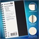 Скетчбук, слоновая кость 140 г/м2 130х210 мм, 80 л., КОЖЗАМ, гребень, BRAUBERG ART CLASSIC, черный, 116475 116475