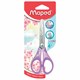 Ножницы MAPED (Франция) "Essentials Soft", 130 мм, закругленные, цвет ассорти, 464411 273976