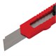 Нож канцелярский 18 мм STAFF EVERYDAY, фиксатор, красный матовый корпус, упаковка с подвесом, 238768 238768