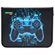 Папка для тетрадей BRAUBERG KIDS А5, 1 отделение, пластик, молния вокруг, "Digital gamepad", 273326 273326