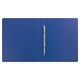Папка с металлическим пружинным скоросшивателем BRAUBERG, картон/ПВХ, 35 мм, синяя, до 290 листов, 223187 223187