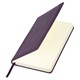 Ежедневник недатированный А5 138х213 мм, BRAUBERG "Base", под кожу, 160 л., фиолетовый, 116256 116256