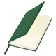 Ежедневник недатированный А5 138х213 мм, BRAUBERG "Base", под кожу, 160 л., темно-зеленый, 116257 116257