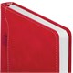 Ежедневник недатированный А5 138х213 мм, BRAUBERG "Slot", под кожу, держатель для ручки, 160 листов, красный, 116606 116606