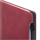 Блокнот А5 165x218 мм, BRAUBERG "Perfect", под кожу софт-тач, держатель для ручки, 80 листов, клетка, бордовый, 116616 116616