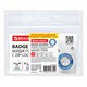 Бейдж горизонтальный с ZIP-LOCK-замком (54x89 мм), КОМПЛЕКТ 10 шт., без держателя, BRAUBERG, 238784 238784