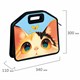 Папка-сумка ЮНЛАНДИЯ, 1 отделение, фетровые ручки, 34х30х11 см, "Cute catcher", 273379 273379