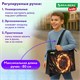 Папка для рисунков и чертежей с регулируемыми ручками BRAUBERG KIDS А3,1 отделение, карман внутри, "Fire split", 273416 273416