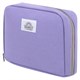 Пенал-органайзер BRAUBERG, 1 отделение, С НАКЛЕЙКАМИ, молния вокруг, канвас, 22x15х6 см, фиолетовый, 273594 273594