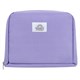 Пенал-органайзер BRAUBERG, 1 отделение, С НАКЛЕЙКАМИ, молния вокруг, канвас, 22x15х6 см, фиолетовый, 273594 273594