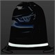 Мешок для обуви BRAUBERG KIDS, светоотражающая полоса, 46х36 см, "Dark car", 273439 273439
