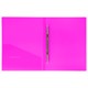 Папка с металлическим скоросшивателем и внутренним карманом BRAUBERG «Neon», 16 мм, розовая, до 100 227466