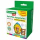 ПАННО ИЗ ГИПСА "СКАЗОЧНАЯ ДВЕРЦА", с красками и кистью для росписи, ассорти, BRAUBERG KIDS, 666013 666013