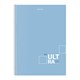 Тетрадь А4, 96 л., BRAUBERG, гребень, клетка, матовая ламинация, "UltraTone" (микс в спайке), 405317 405317