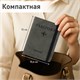 Обложка для паспорта и документов с защитой от считывания, 9 карманов, резинка, экокожа, графитовая, BRAUBERG, 238753 238753
