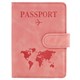 Обложка для паспорта и документов с защитой от считывания, 9 карманов, магнит, экокожа, розовая, BRAUBERG, 238755 238755