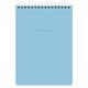 Блокнот А5 146х206 мм, 60 л., гребень, картон, жесткая подложка, клетка, BRAUBERG "Minimal Pastel", 116427 116427