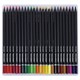 Карандаши цветные чёрное дерево BRAUBERG BLACK WOOD, 75 цветов, мягкий грифель 3 мм, 182044 182044