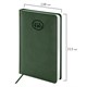 Ежедневник датированный 2026, А5, 138x213 мм, BRAUBERG "Favorite", под кожу, зеленый, 117038 117038