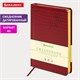 Ежедневник датированный 2026, А5, 138x213 мм, BRAUBERG "Comodo", под кожу, красный, 117048 117048