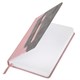 Ежедневник датированный 2026, А5, 138x213 мм, BRAUBERG "Assistant", под кожу, держатель, розовый, 117377 117377