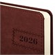 Ежедневник датированный 2026 А5 138x213 мм, BRAUBERG "Imperial", под кожу, коричневый, 117061 117061
