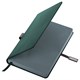 Ежедневник датированный 2026 А5 138x213 мм, BRAUBERG "Inspiration", под кожу, цветной срез, темно-зеленый, 117477 117477