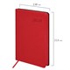 Ежедневник датированный 2026 А5 138x213 мм, BRAUBERG "Stylish", под кожу, гибкий, красный, 117103 117103