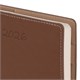 Ежедневник датированный 2026, А5, 143х218 мм, BRAUBERG "Journal", под кожу, застежка, держатель для ручки, органайзер, коричневый, 117383 117383