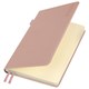 Ежедневник датированный 2026, А5, 138х213 мм, BRAUBERG "Essential", под кожу, держатель, розовый, 117395 117395