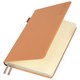Ежедневник датированный 2026, А5, 138х213 мм, BRAUBERG "Essential", под кожу, держатель, бежевый, 117396 117396