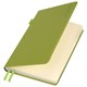 Ежедневник датированный 2026, А5, 138х213 мм, BRAUBERG "Essential", под кожу, держатель, зеленый, 117398 117398