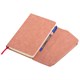 Ежедневник датированный 2026, А5, 145х213 мм, BRAUBERG "Jacket", под кожу, клапан, держатель, розовый, 117400 117400