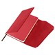 Ежедневник датированный 2026, А5, 145х213 мм, BRAUBERG "Jacket", под кожу, клапан, держатель, красный, 117401 117401