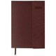 Ежедневник датированный 2026 А5 148х218 мм, GALANT "Magnetic", под кожу, клапан, коричневый, 117484 117484