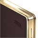Ежедневник датированный 2026 А5 148х218 мм, GALANT "Infinity Gold", под кожу, темно-коричневый, 117501 117501