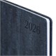 Еженедельник датированный 2026 БОЛЬШОЙ ФОРМАТ 210х297 мм, А4 BRAUBERG "Wood", под кожу, синий, 117158 117158
