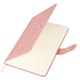Еженедельник датированный 2026 А5 145х215 мм, BRAUBERG "Augustus", под кожу, розовый, 117163 117163
