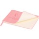 Еженедельник датированный 2026 МАЛЫЙ ФОРМАТ 105х160 мм, А6, BRAUBERG "Imprint", тиснение, розовый, 117213 117213